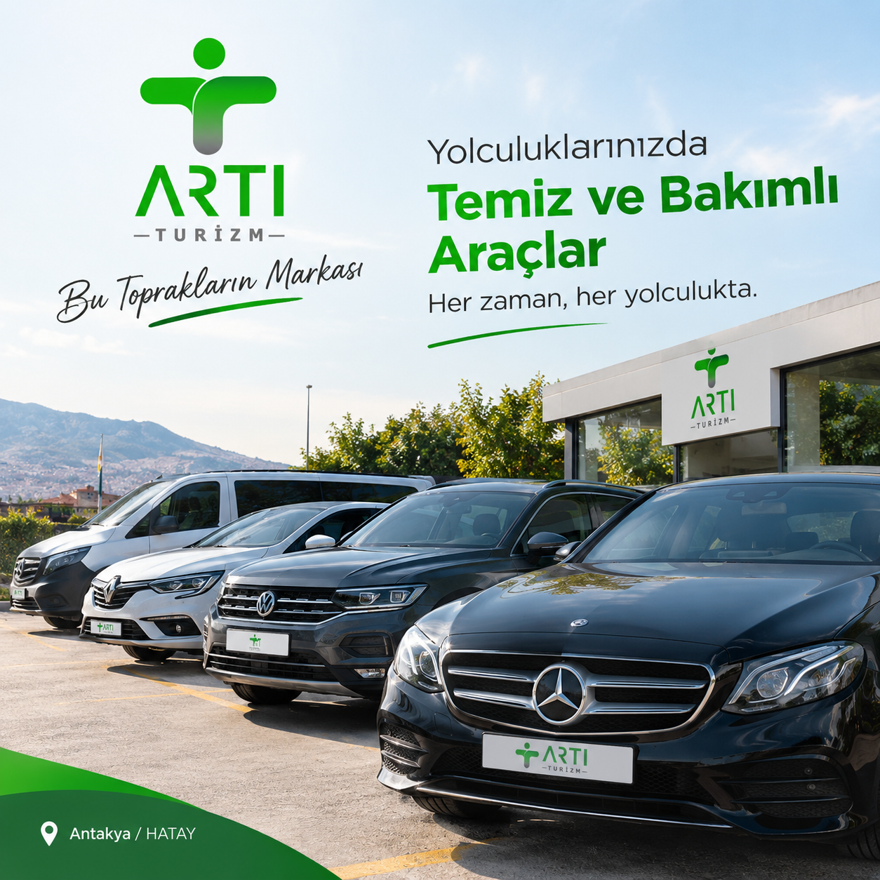 Hatay Car Rental | Clean, Reliable and Well-Maintained Rental Cars